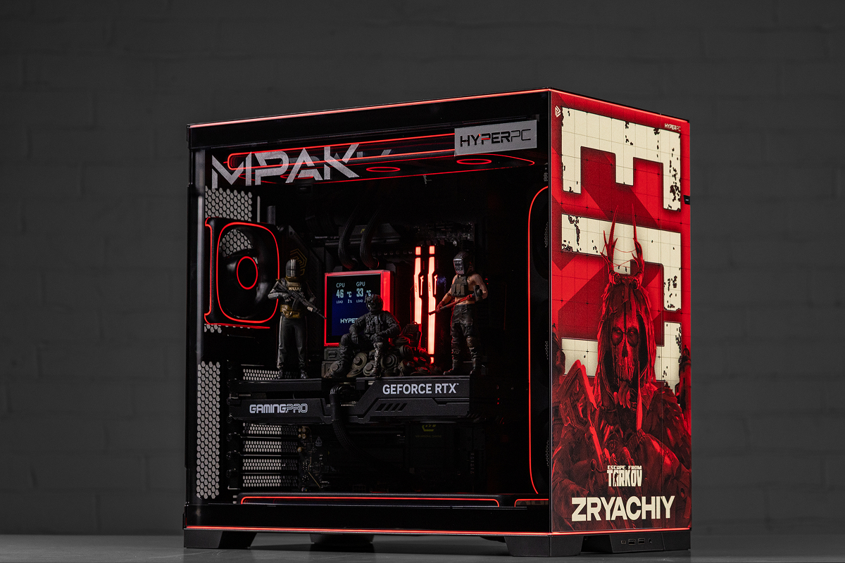 Project ZRYACHIY — a custom HYPERPC gaming PC for Escape from Tarkov