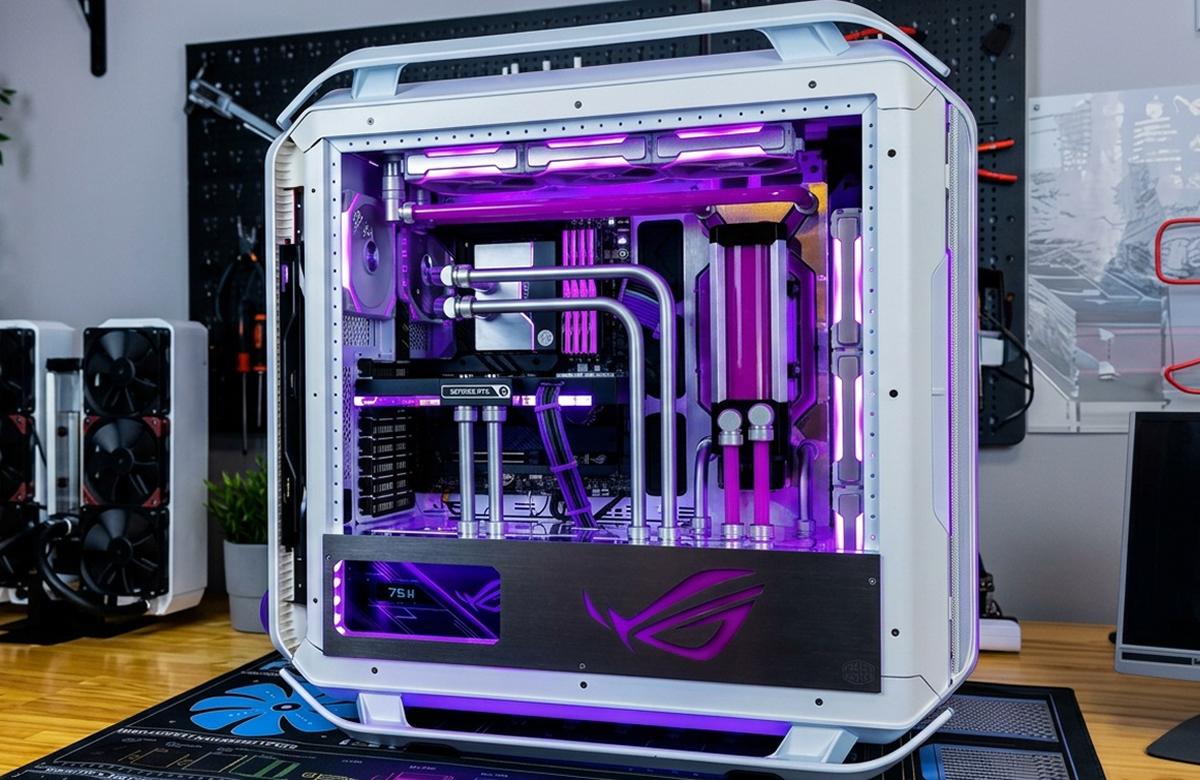 Custom cooling system for the flagship station: extreme cooling in the Cosmos C700M case