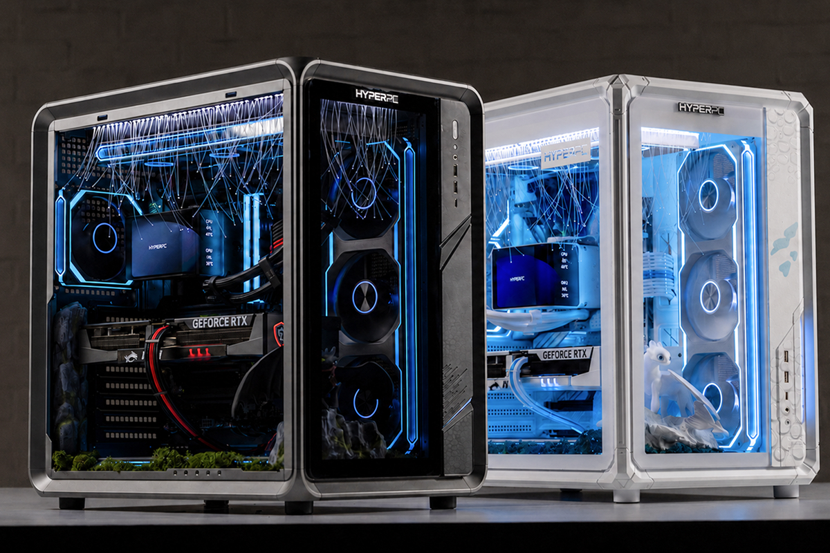 حاسوبان مخصصان متطابقان من HYPERPC لنيكيتوس وألكسندرا