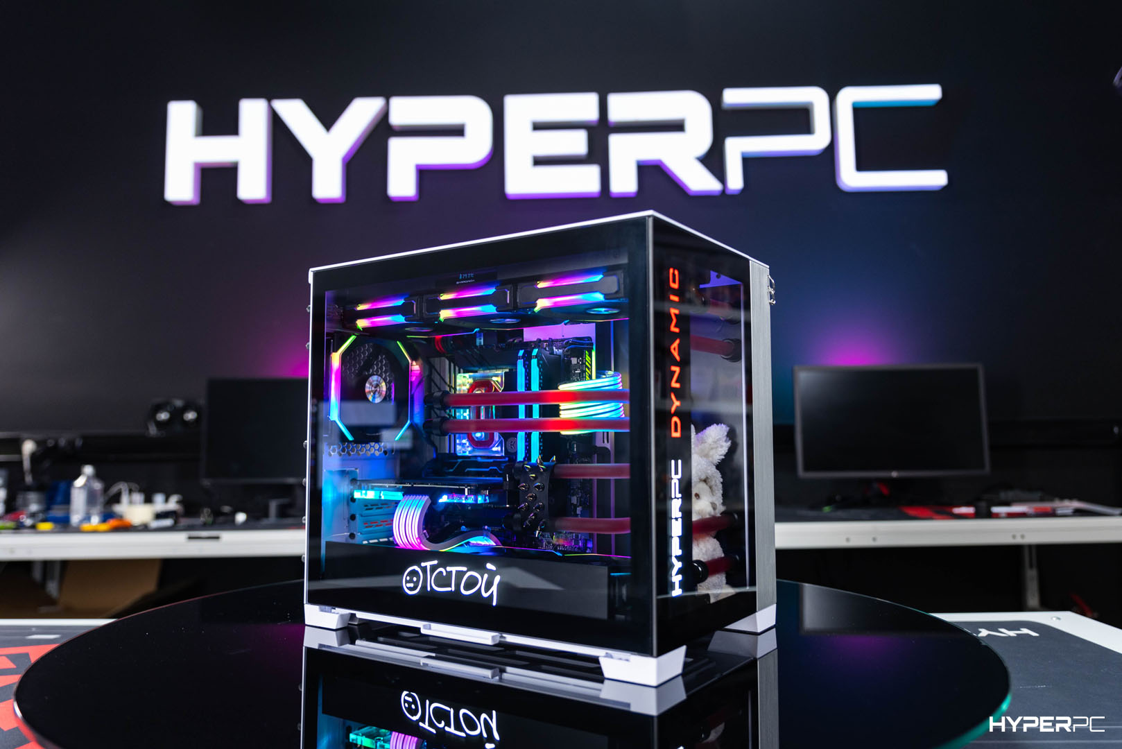 HYPERPC gaming PC with a high-quality power supply