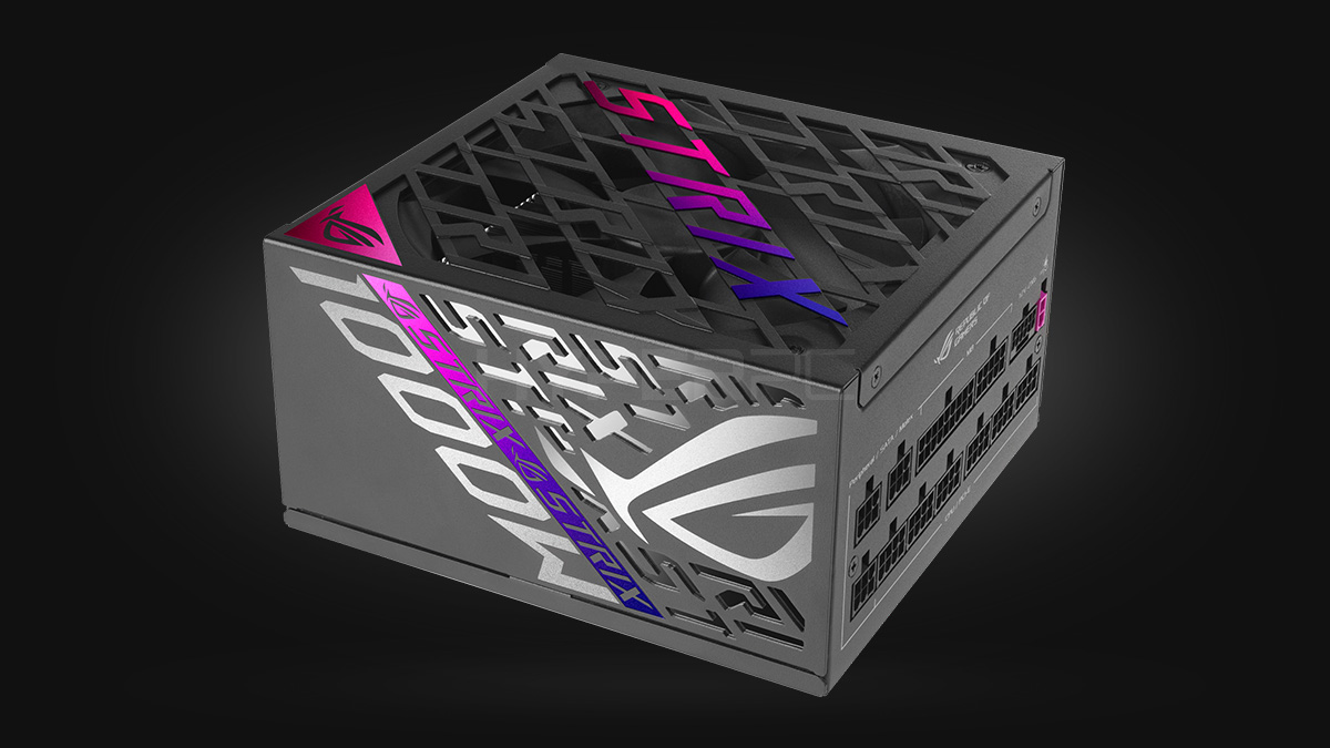 ASUS ROG Strix power supply with 80 PLUS Platinum certification