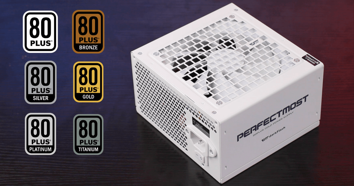 Power supply and 80 PLUS certification levels