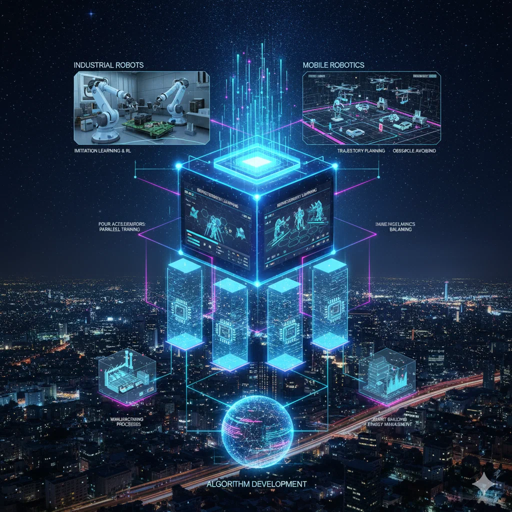 تمثيل رسومي للروبوتات بالذكاء الاصطناعي