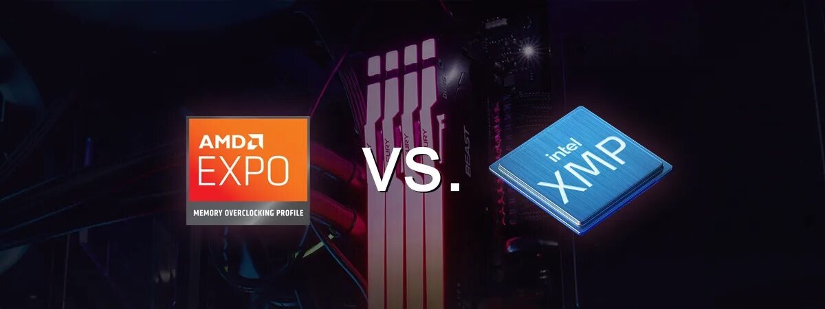 XMP profiles compared with AMD EXPO