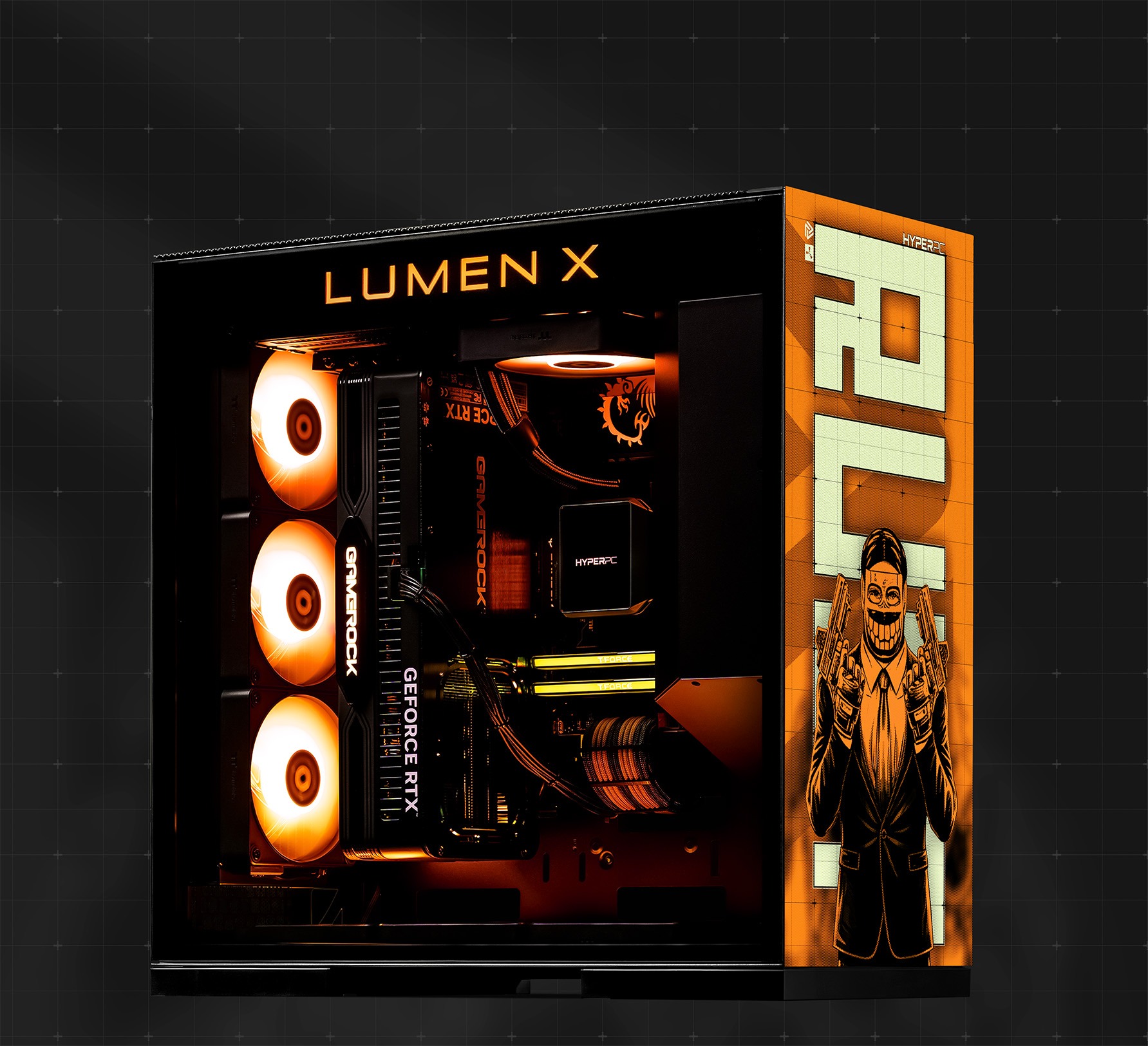 HYPERPC CONCEPT design and unique details