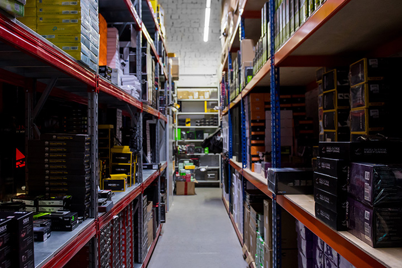 Component stock for building custom PCs