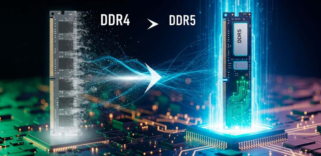 DDR5 memory modules with heatsinks