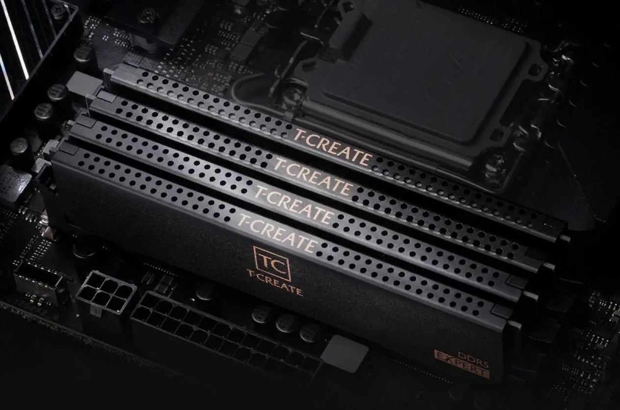 Motherboard with memory slots