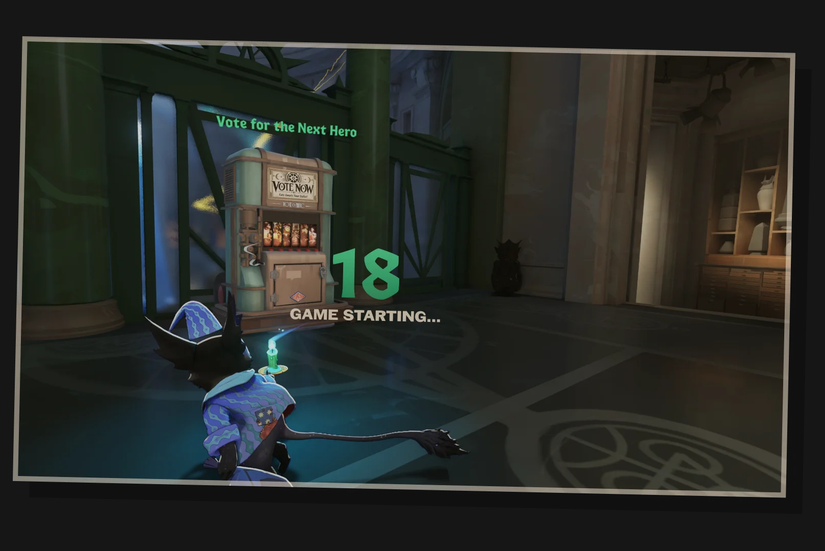 Authentic official image of Deadlock pre-game hero voting, with its original English interface preserved.