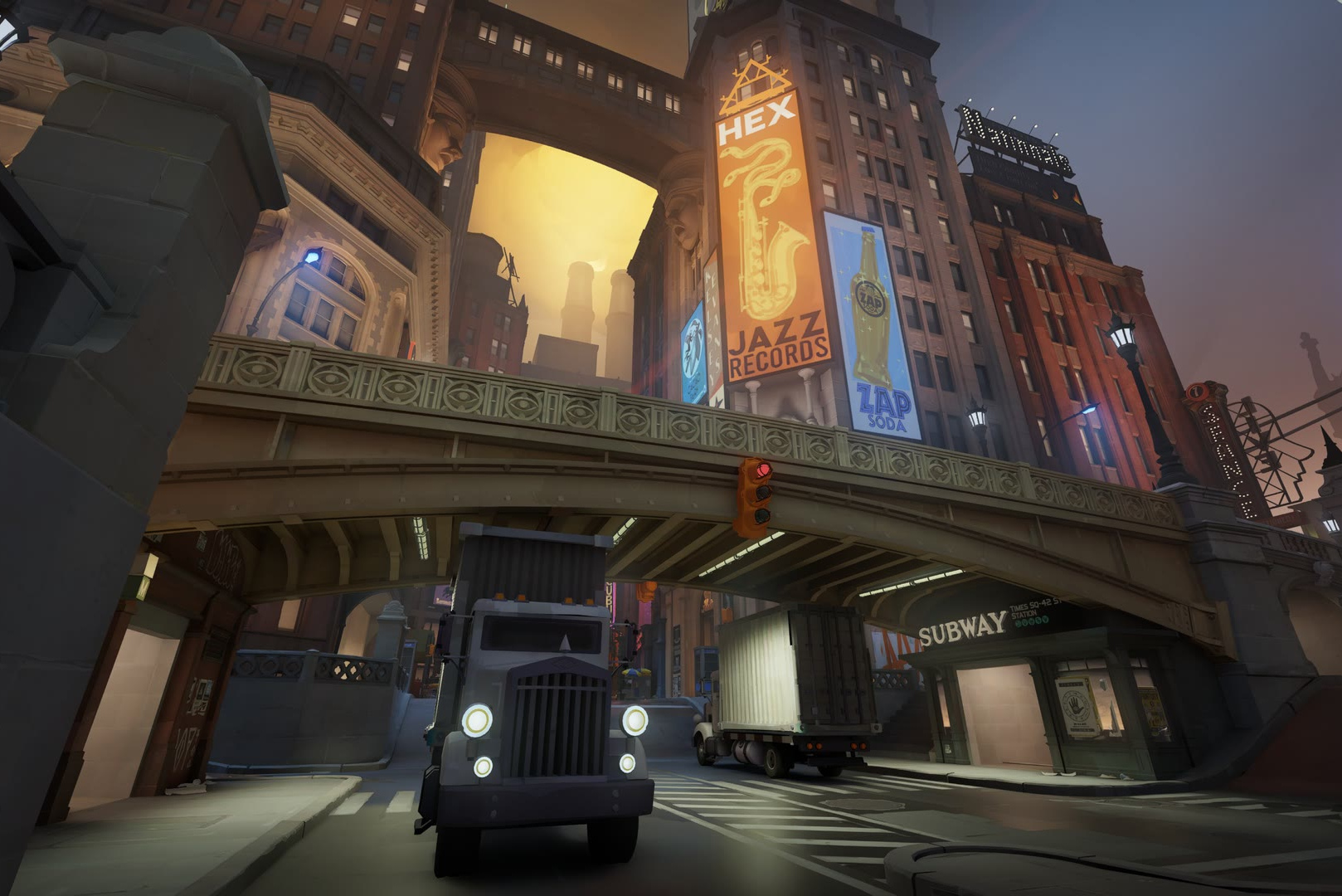 Official Valve image of Times Square on Broadway after the City Never Sleeps update.