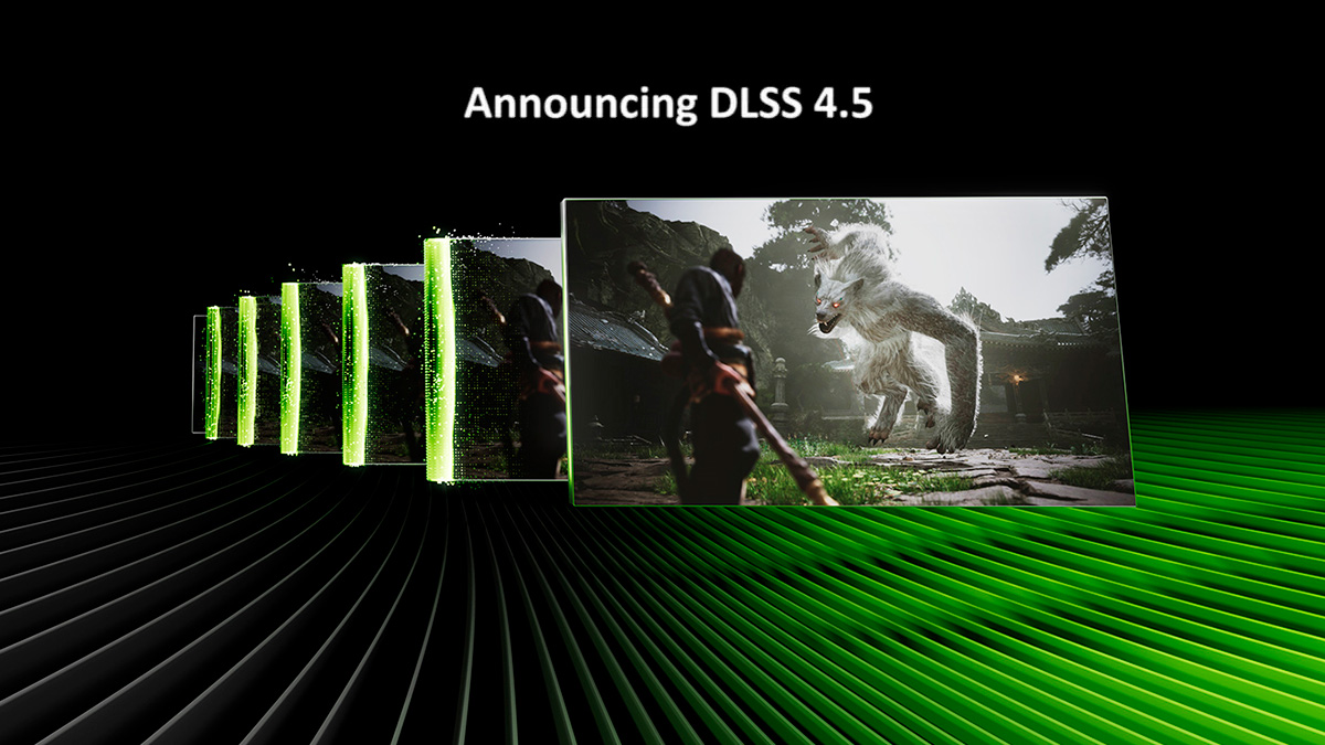 NVIDIA DLSS 4.5 announcement