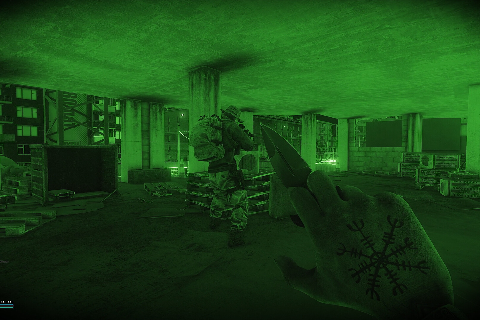 Night vision in Escape from Tarkov