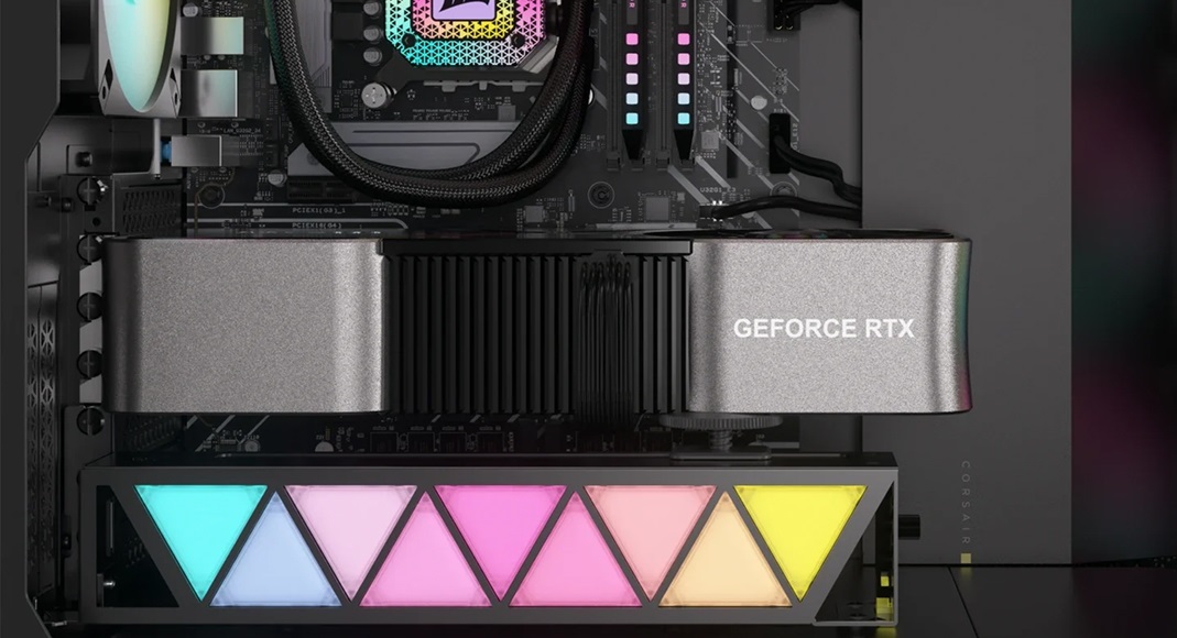 New-generation flagship graphics cards in a gaming PC