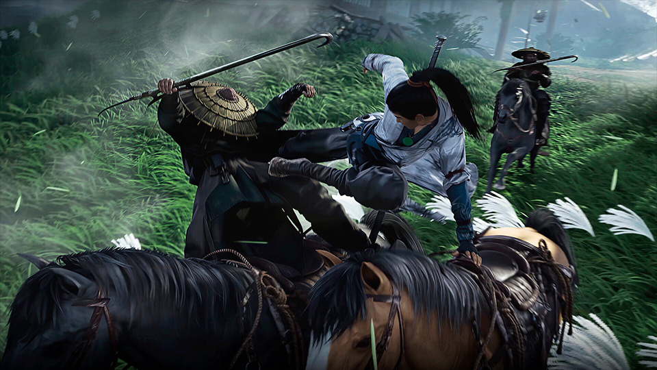 Scene from Where Winds Meet game