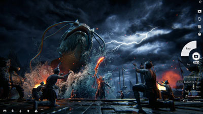 Scene from Where Winds Meet game