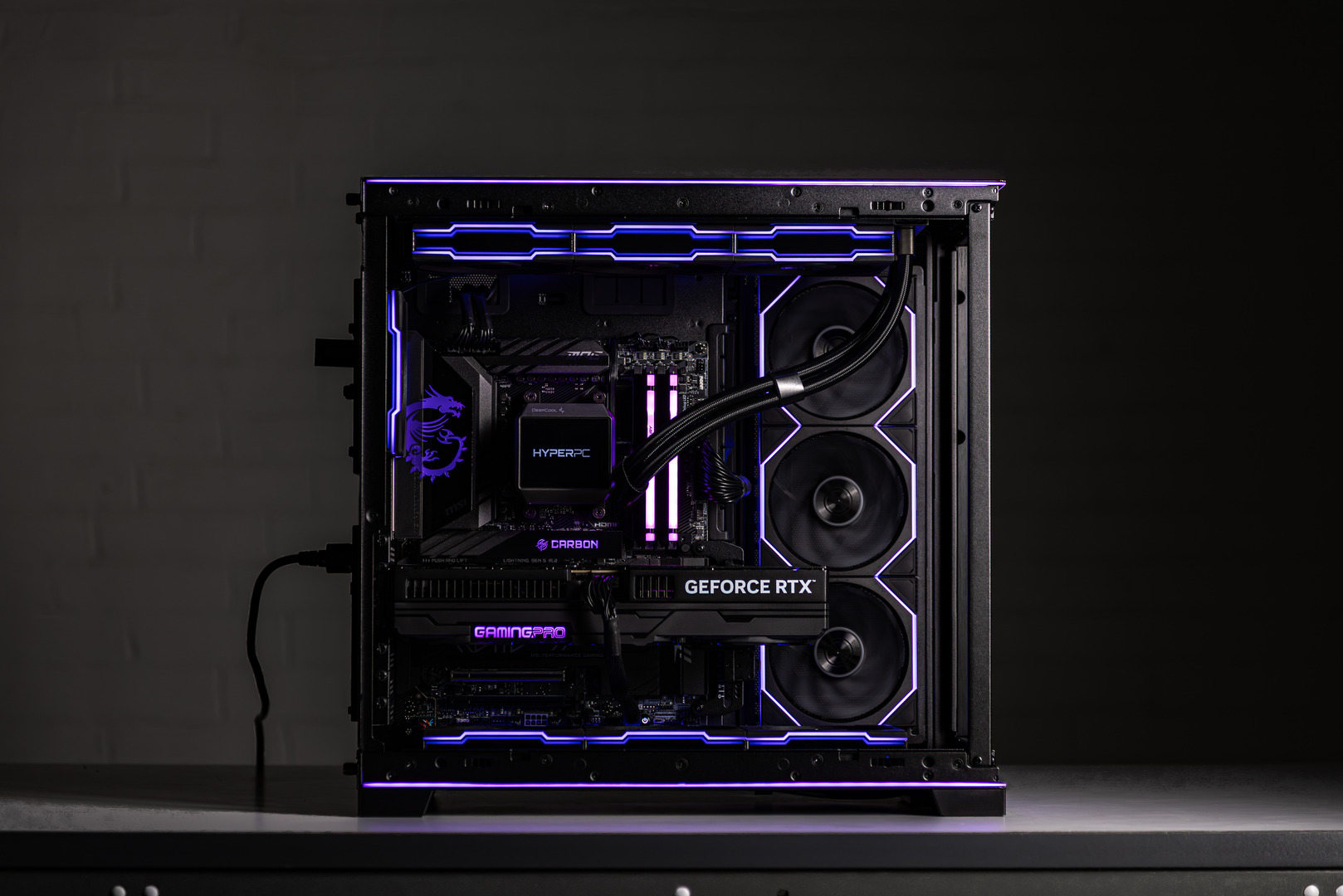 A HYPERPC gaming computer for modern open world games.
