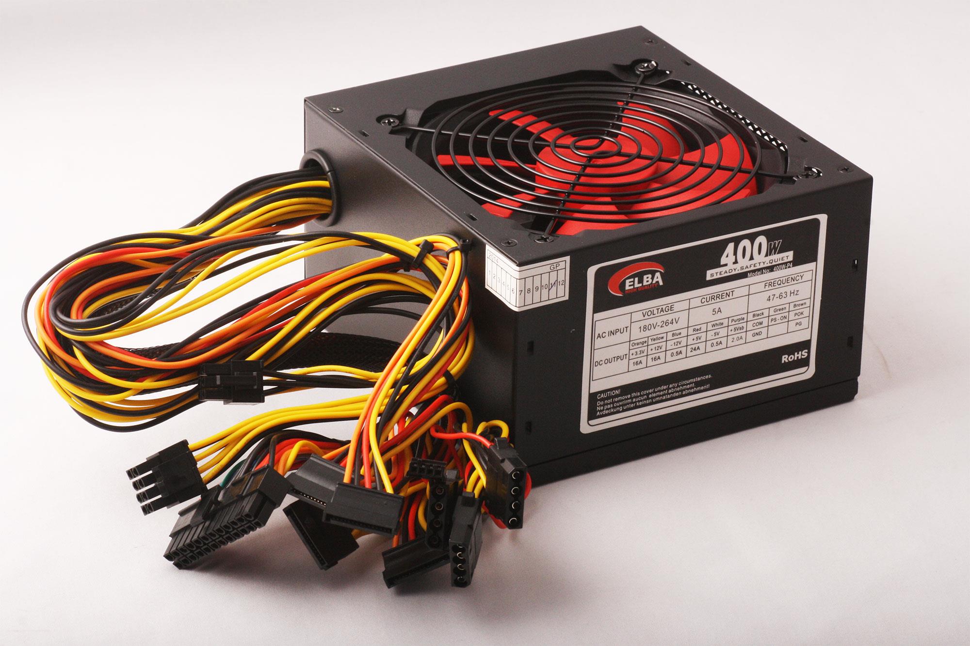 Power supply specification label