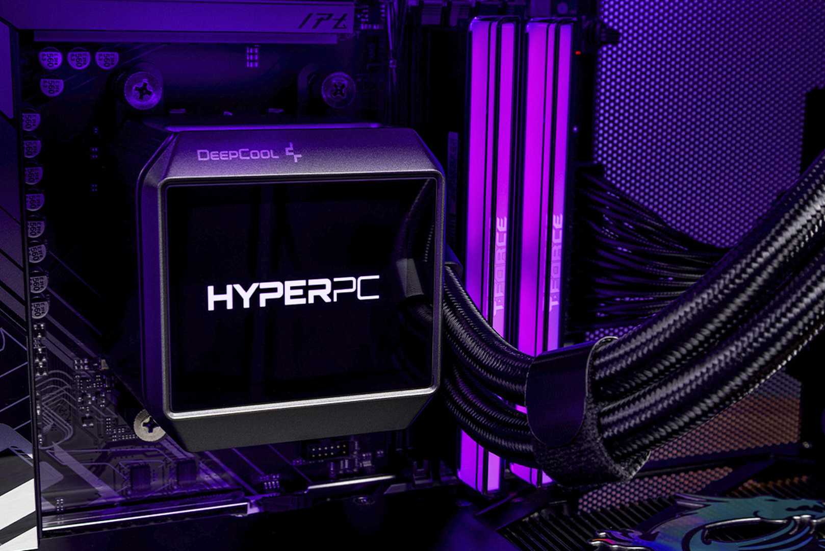 Processor cooling and system memory in a HYPERPC build