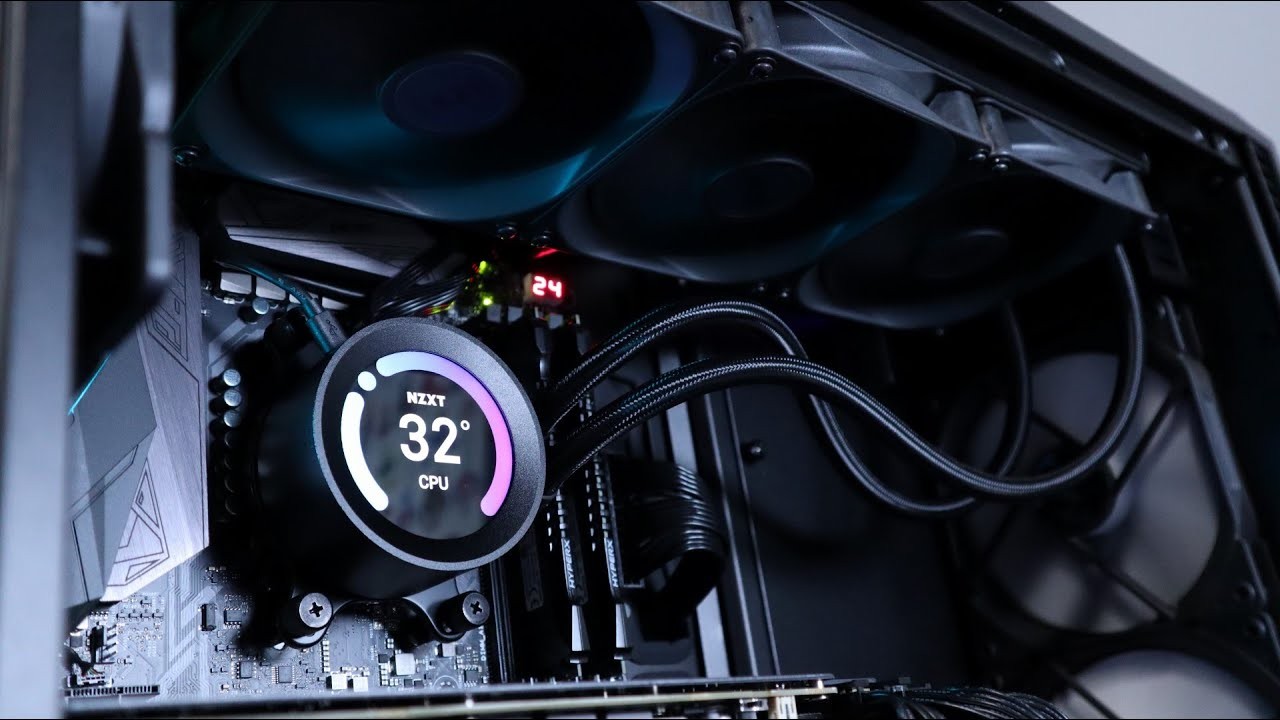 Cooling system for a top-tier PC