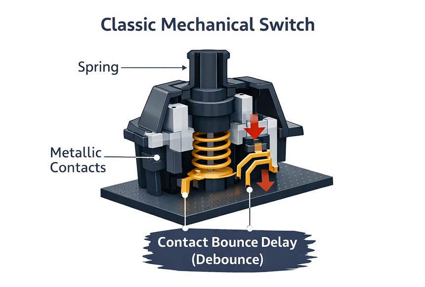 Classic mechanical switch