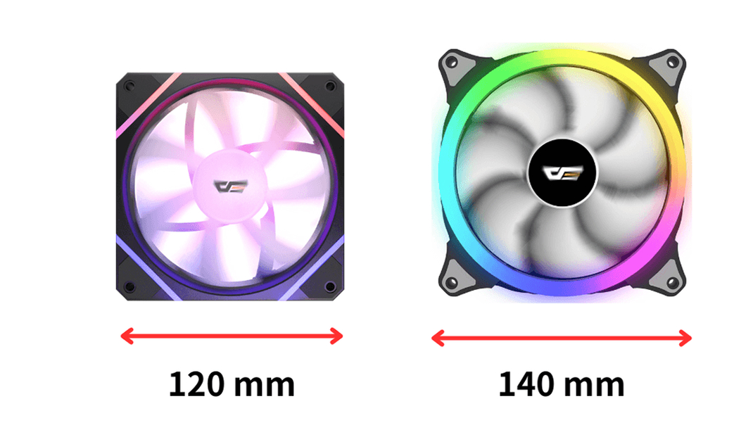 Shapes and sizes of blades and fans