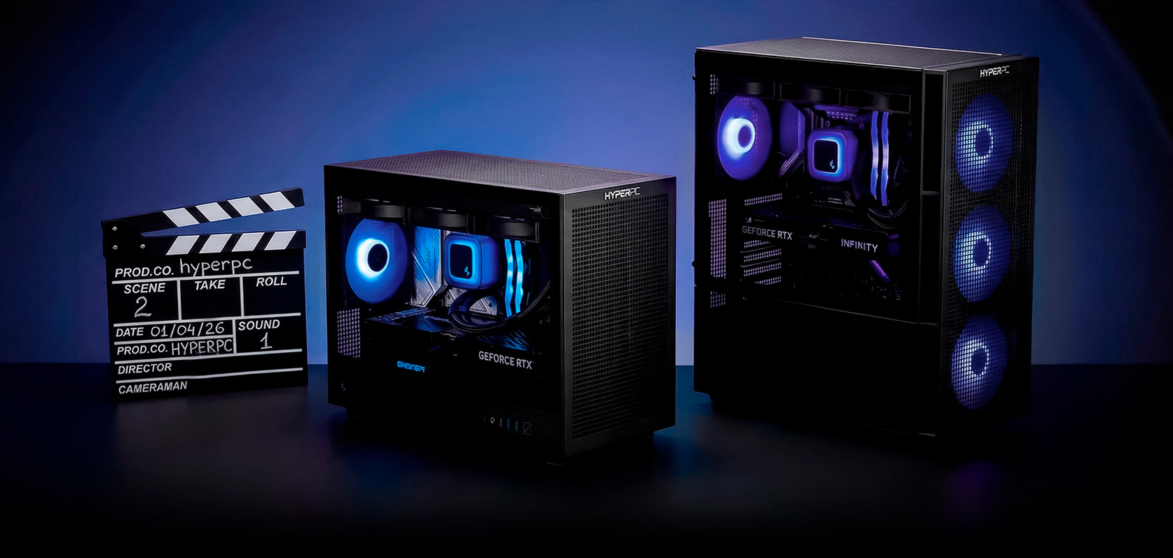 HYPERPC gaming PCs for calculating PC power consumption