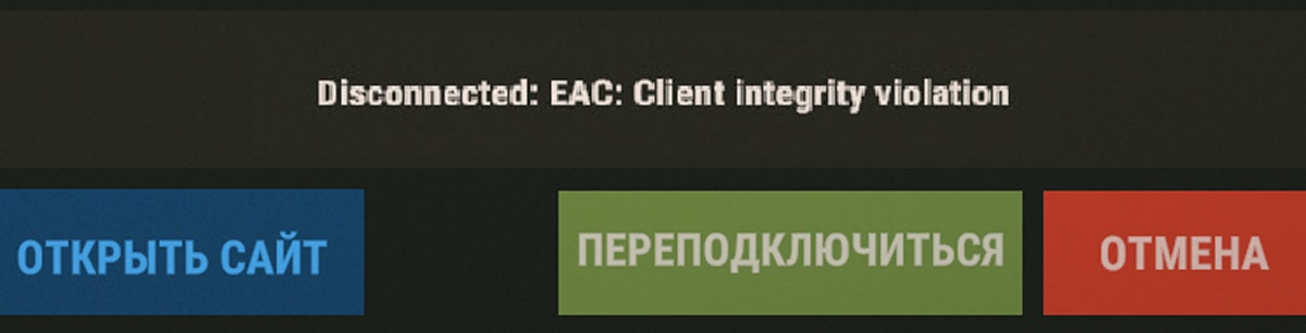 Client Integrity Violation in Rust