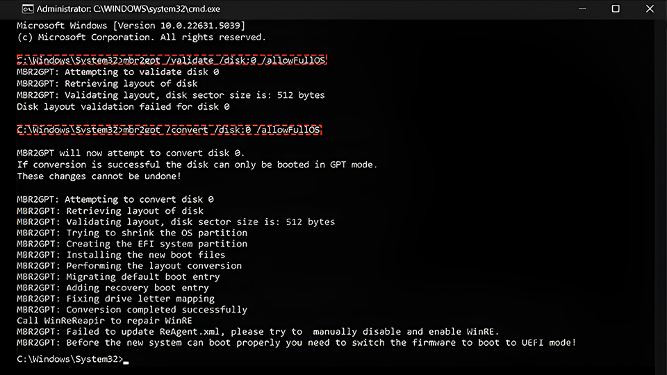 Secure Boot function