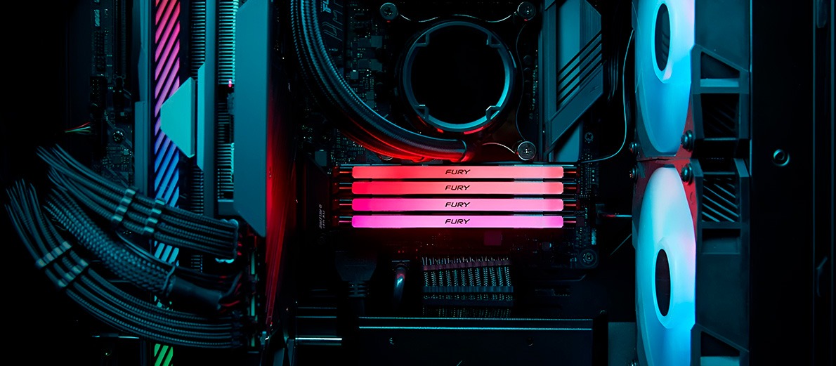 Single-rank and dual-rank RAM