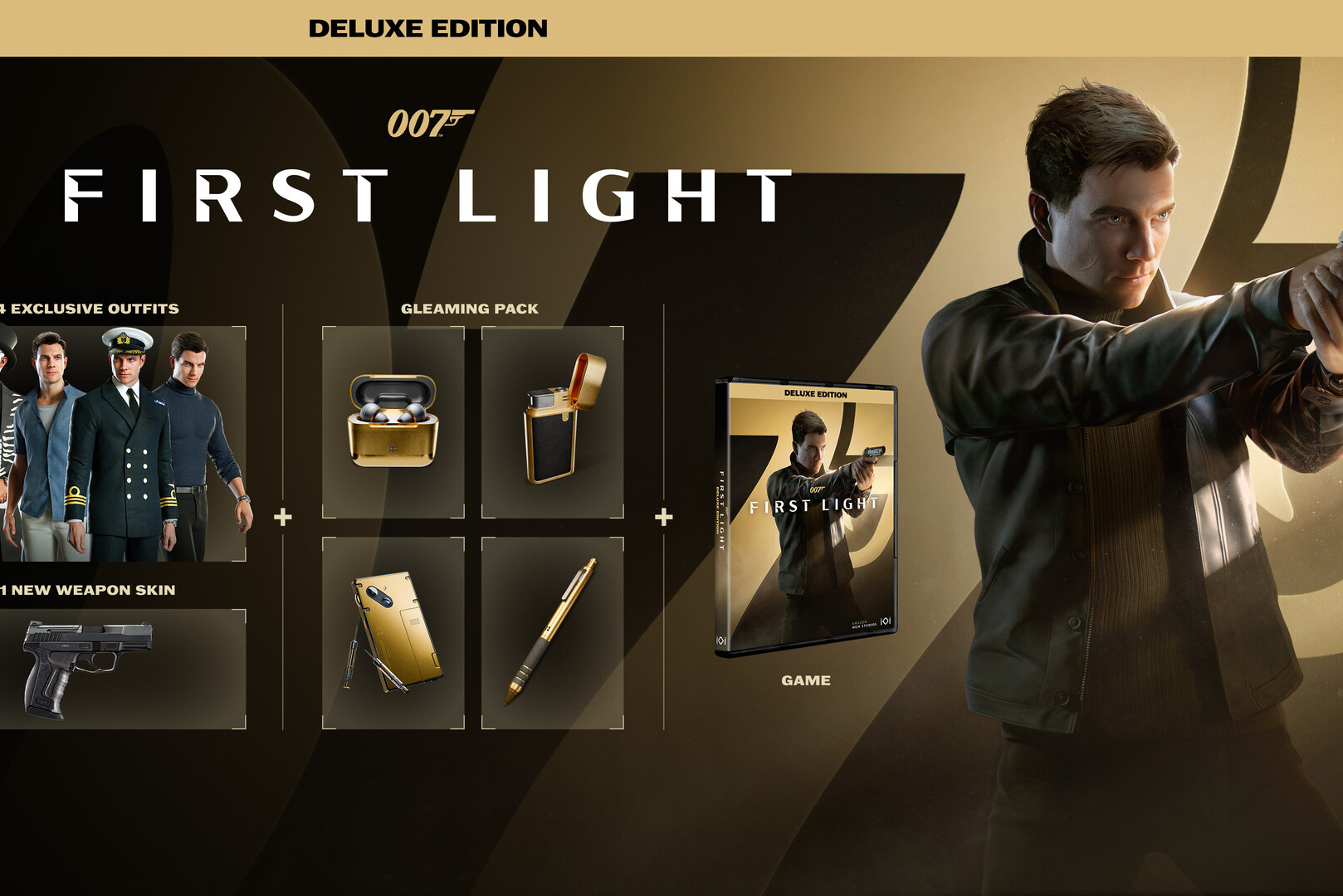 صورة ترويجية للعبة 007 First Light Deluxe Edition