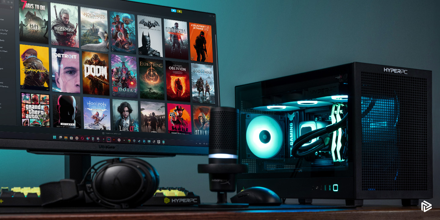 HYPERPC gaming PC for transferring a system to a new SSD